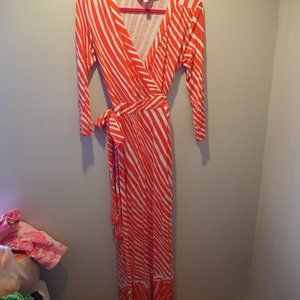 Lilly Pulitzer maxi wrap dress
